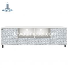 Steel TV Cabinet Size 150 - OLYMSTEEL AVR 2L PENTAGON 